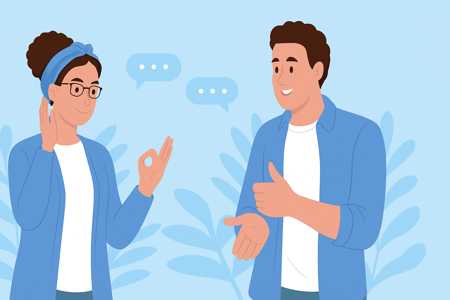 Slika u pozadini - znakovni jezik